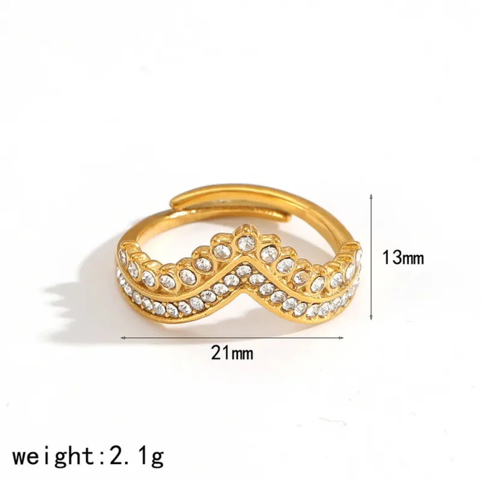 Princess Bloom 2 Pc Bangle & Ring Set