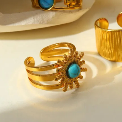 Ocean Bloom Ring