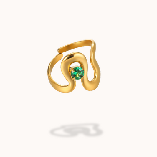 Classic Emerald Statement Ring